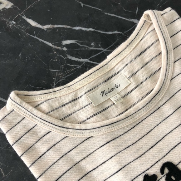 J. Crew Hi-Fi Applique Santa Cruz 1979 T-Shirt - Picture 2 of 6